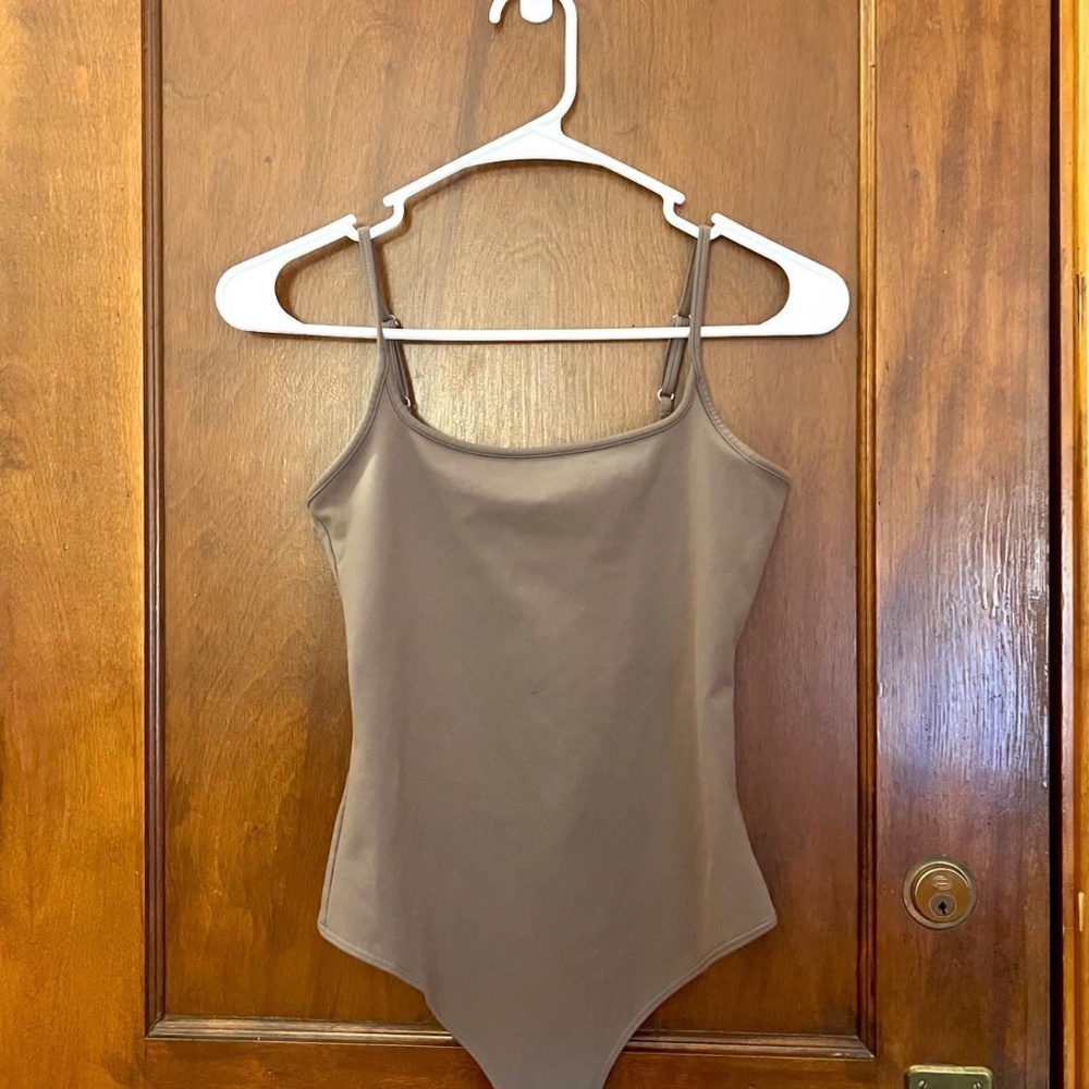 Wild Fable Women's Tan and Brown Bodysuit